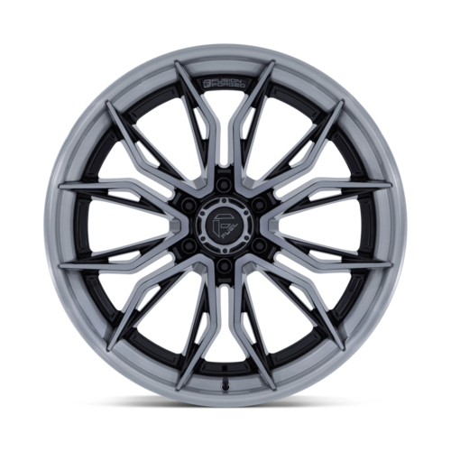 Fuel 1PC FC404 Mutiny 20x9 Gloss Black Wheel with Brushed Dark Tint, 6x135 Bolt Pattern and +20 Offset