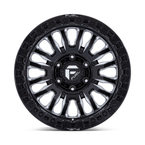 Fuel 1PC FC857 Rincon 20x9 Gloss Black Milled Wheel, 8x6.5 Bolt Pattern, +1 Offset