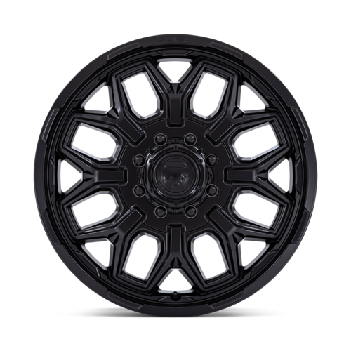 Fuel 1PC D871 Flux Dually 20-Inch Blackout Wheel, 8x210 Bolt Pattern, +104 Offset