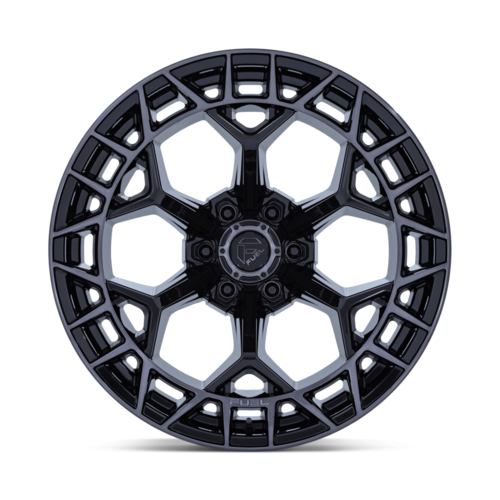 Fuel 1PC FC873 Charger 20x9 Gloss Black Brushed Dark Tint Wheel, 6x135, +1 Offset