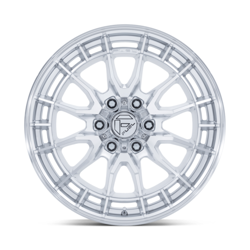 Fuel 1PC FC888 Revolt 17x8.5 Wheel, 6x5.5 Bolt Pattern, Hyper Silver Machined Face
