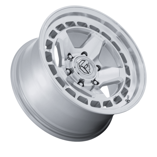 Fuel 1PC FC894 CORE 17-Inch Hyper Silver Machined Face Wheel, 6x135 Bolt Pattern