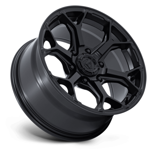 Fuel 1PC FC903 Splicer 17-Inch Blackout Wheel, 6x4.5 Bolt Pattern, +25 Offset