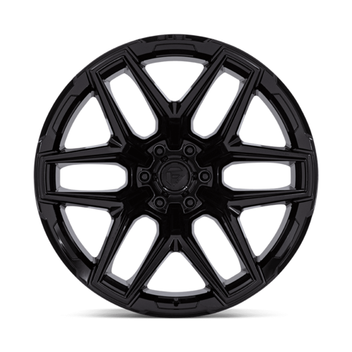 Fuel 1PC FLUX Gloss Black 24x10 Wheel, 6x5.5 Bolt Pattern, 0mm Offset
