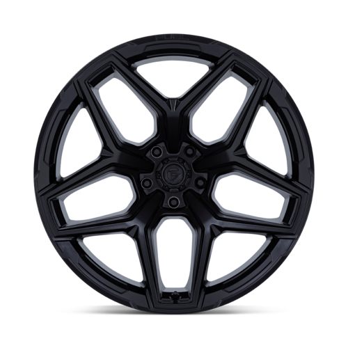 Fuel 1PC Flux 17x9 Wheel, 5x5 Bolt Pattern, +1 Offset, Blackout Finish