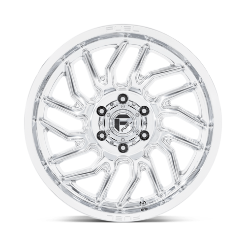 Fuel 1PC D809 Hurricane 20x9 6x5.5 Polished Milled Wheel with +20 Offset