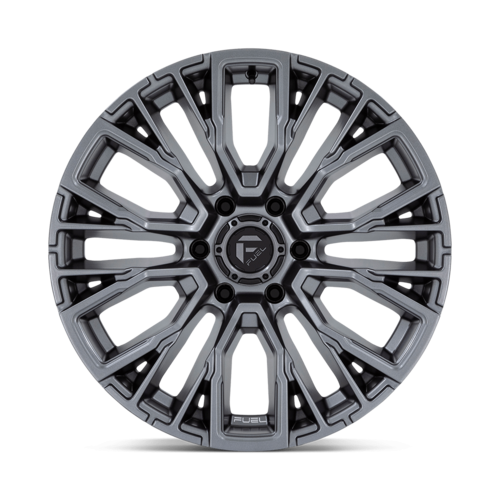 Fuel 1PC D848 Rebar 20-Inch Matte Gunmetal Wheel, 6x135 Bolt Pattern, +20 Offset
