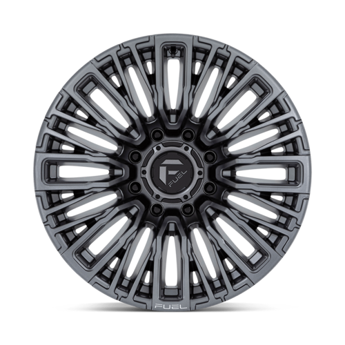 Fuel 1PC D848 Rebar 20-Inch Matte Gunmetal Wheel, 8x180 Bolt Pattern, -18 Offset