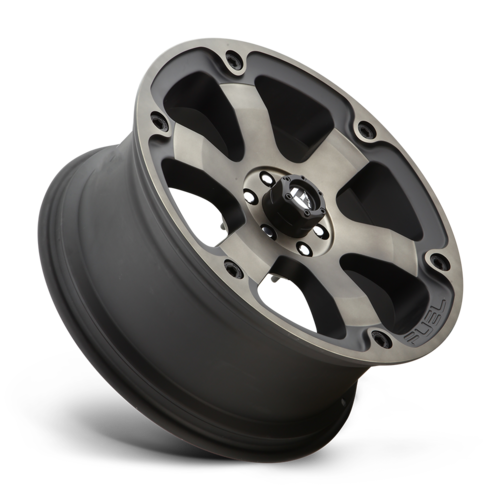 Fuel 1PC D564 BEAST 20x9 Matte Black Double Dark Tint Wheel, 6x4.5 Bolt Pattern, +25 Offset