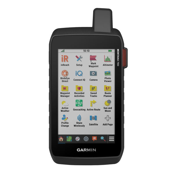 Garmin 010-02347-00 Montana 750i Rugged Gps Touchscreen Navigator With Inreach Technology And 8 Megapixel Camera