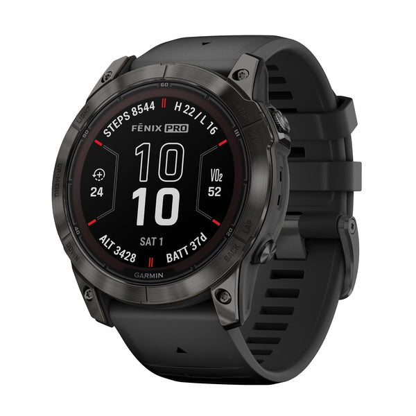 Garmin 010-02778-10 Fenix 7x Pro Sapphire Solar Edition Smartwatch (carbon Gray)