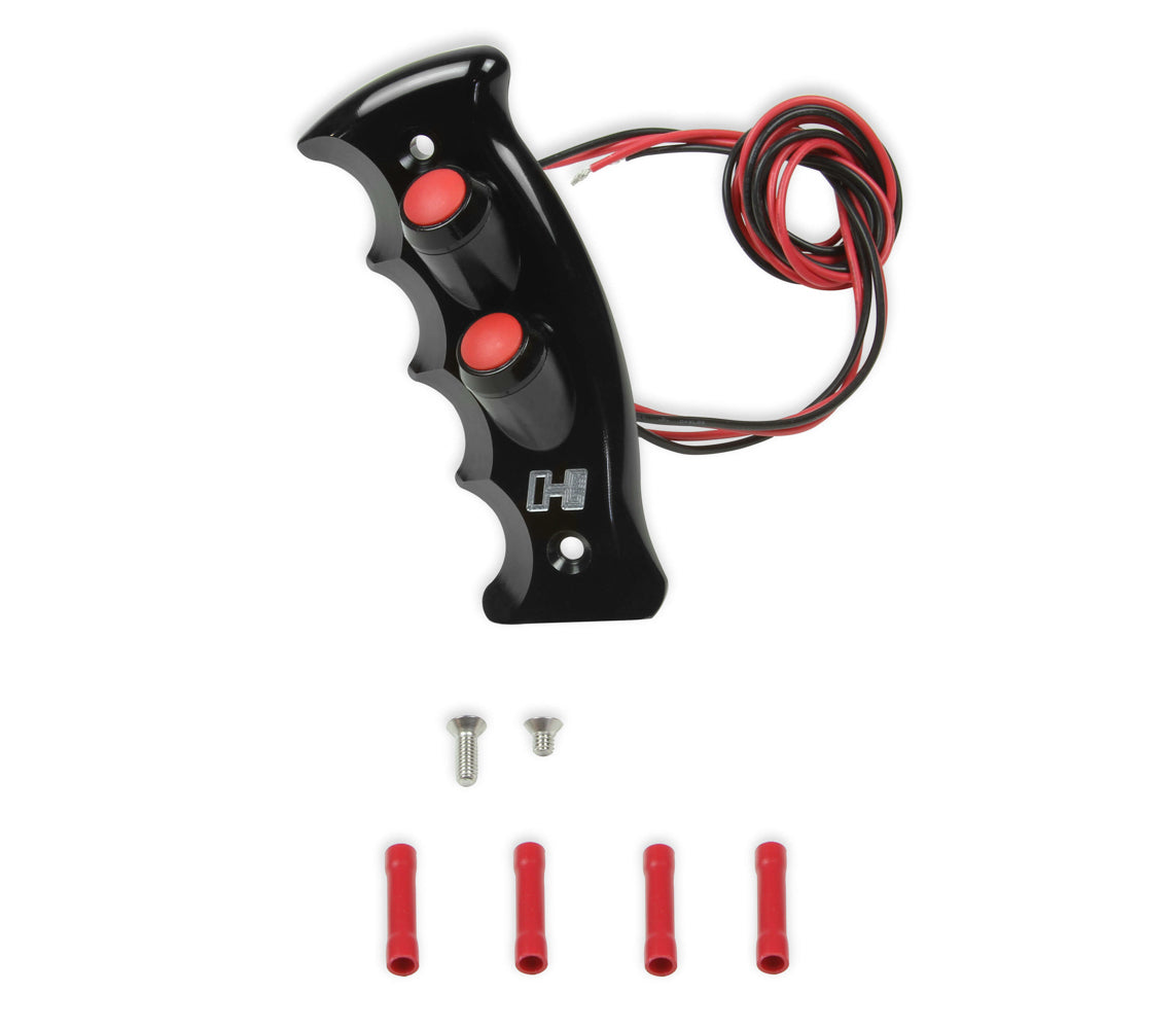 Shifter Handle - Pistol Grip Plate Billet Black