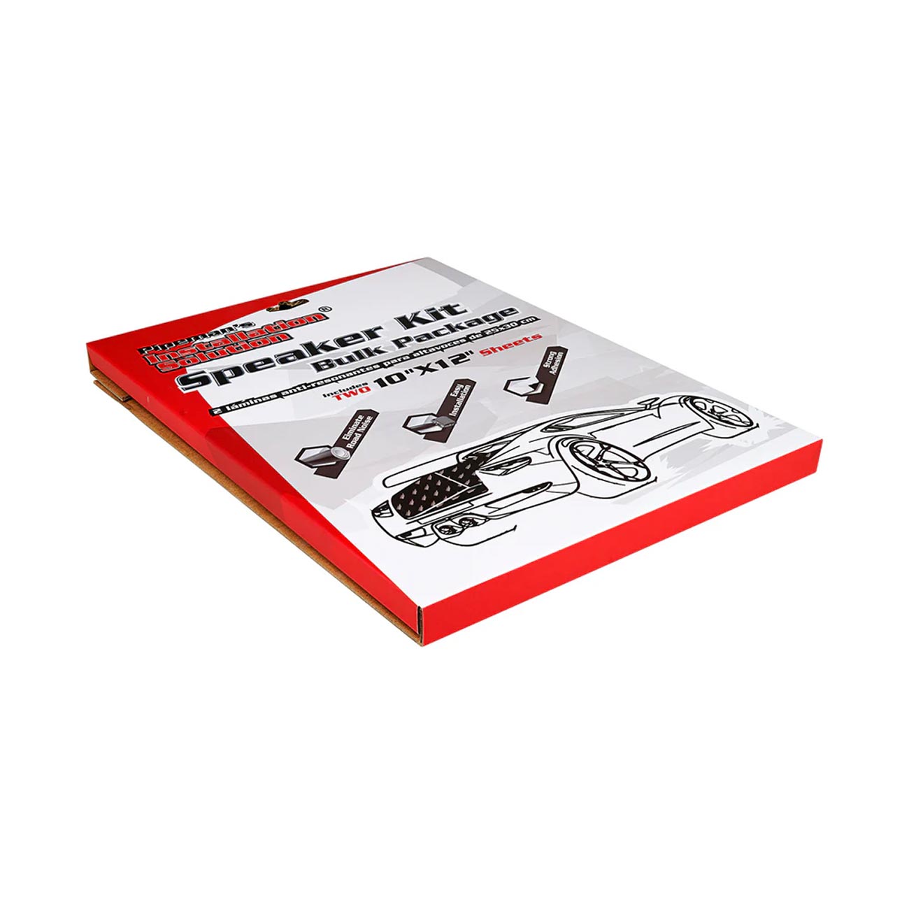 Nippon Installation Solution Sound Dampening Mat Speaker Kit - (2) 10 x 12 Inch Sheets