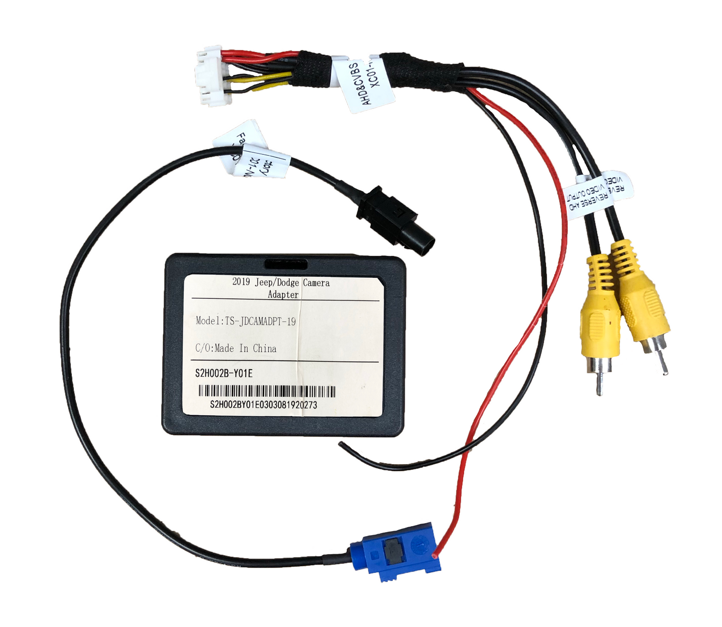 Linkswell 2018-23 Jeep/Dodge Factory Camera Retention Adapter SKU JDCAMADPT19 - View 1