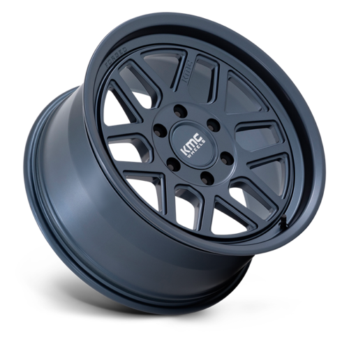 KMC KM446 Mesa Forged Monoblock 18x9 Wheel, 6x5.5 Bolt Pattern, -12 Offset, Metallic Blue