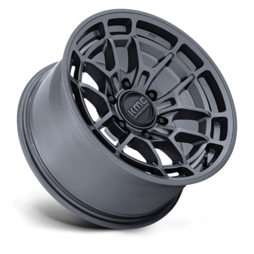 KMC KM732 Archer 17x8.5 Gloss Anthracite Wheel, 6x5.5 Bolt Pattern, +0 Offset