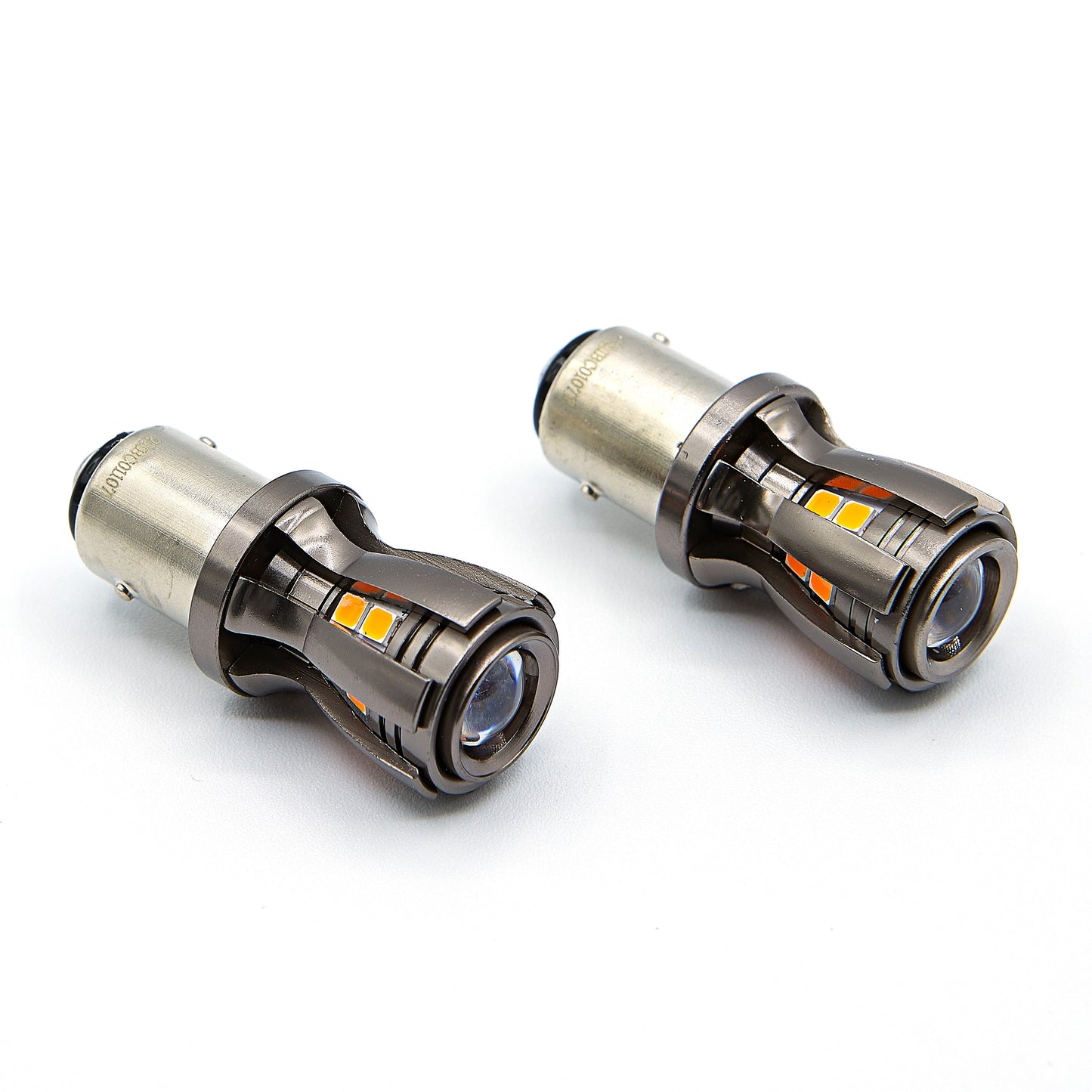Lucas Lighting - 1157 Red Mini Bulb Pair - LED Mini Bulb Sets:M-1157R