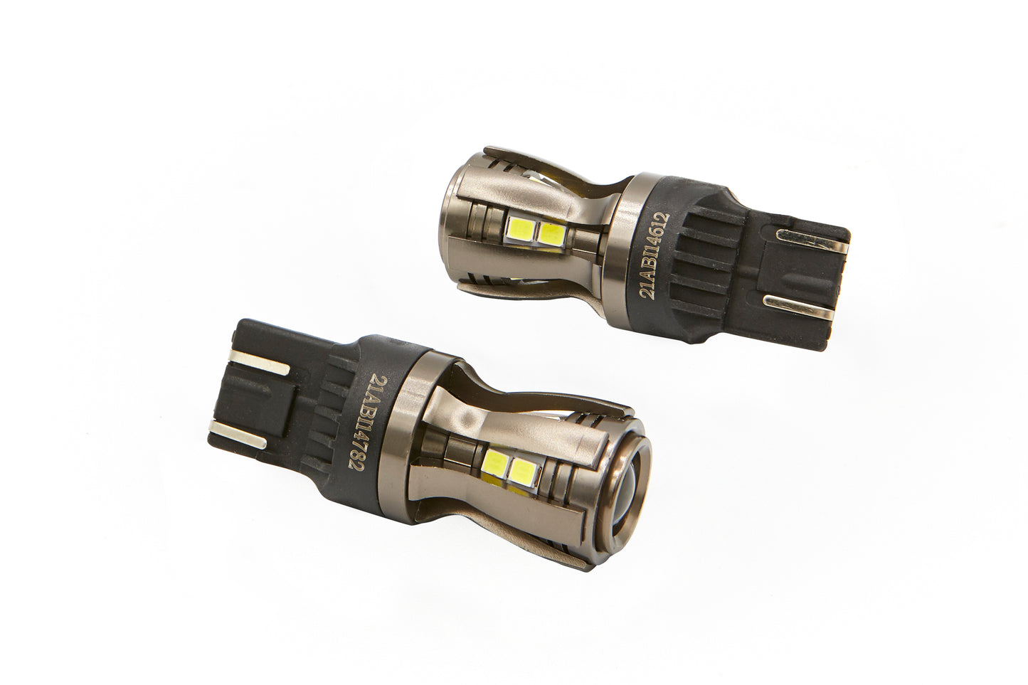 Lucas Lighting - 7443 White Mini Bulb Pair - LED Mini Bulb Sets:M-7443W