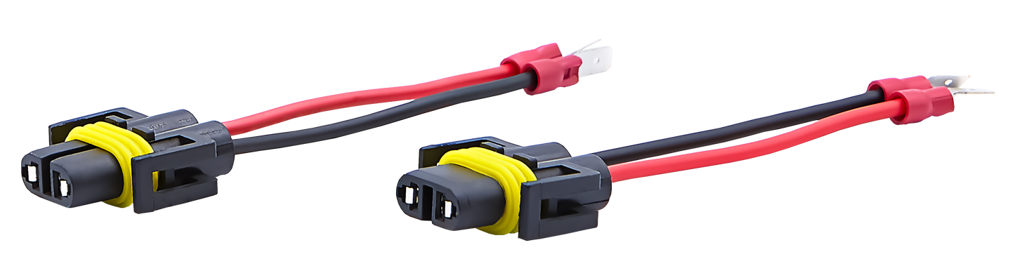 Lucas Lighting - Connector pair to convert all series H11 bulbs to H11B application style - LL-H11B-HAR