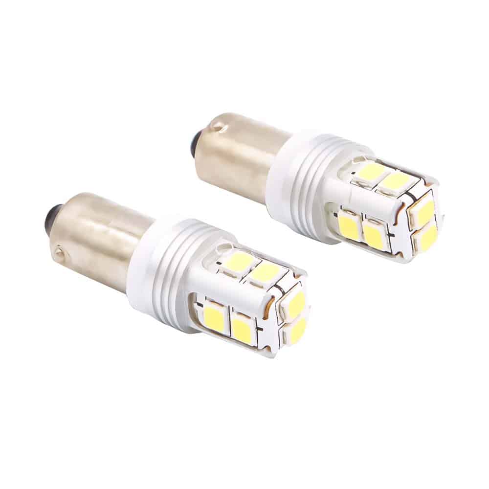 Lucas Lighting - T4W/BA9S LED Canbus Bulb (White) Also Fits BAX9S and BAY9S - L-T4W/BA9S-W