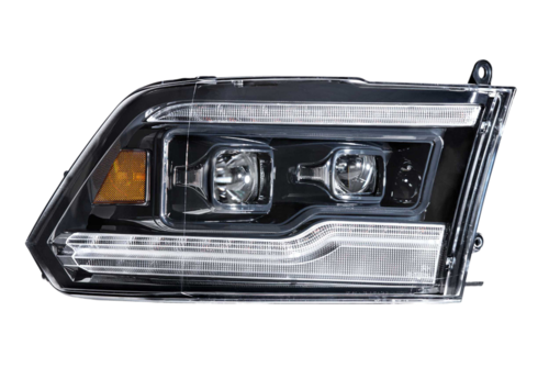 Morimoto LF520-A-ASM MM XB Heads for 2009-2018 Dodge Ram with Amber DRL