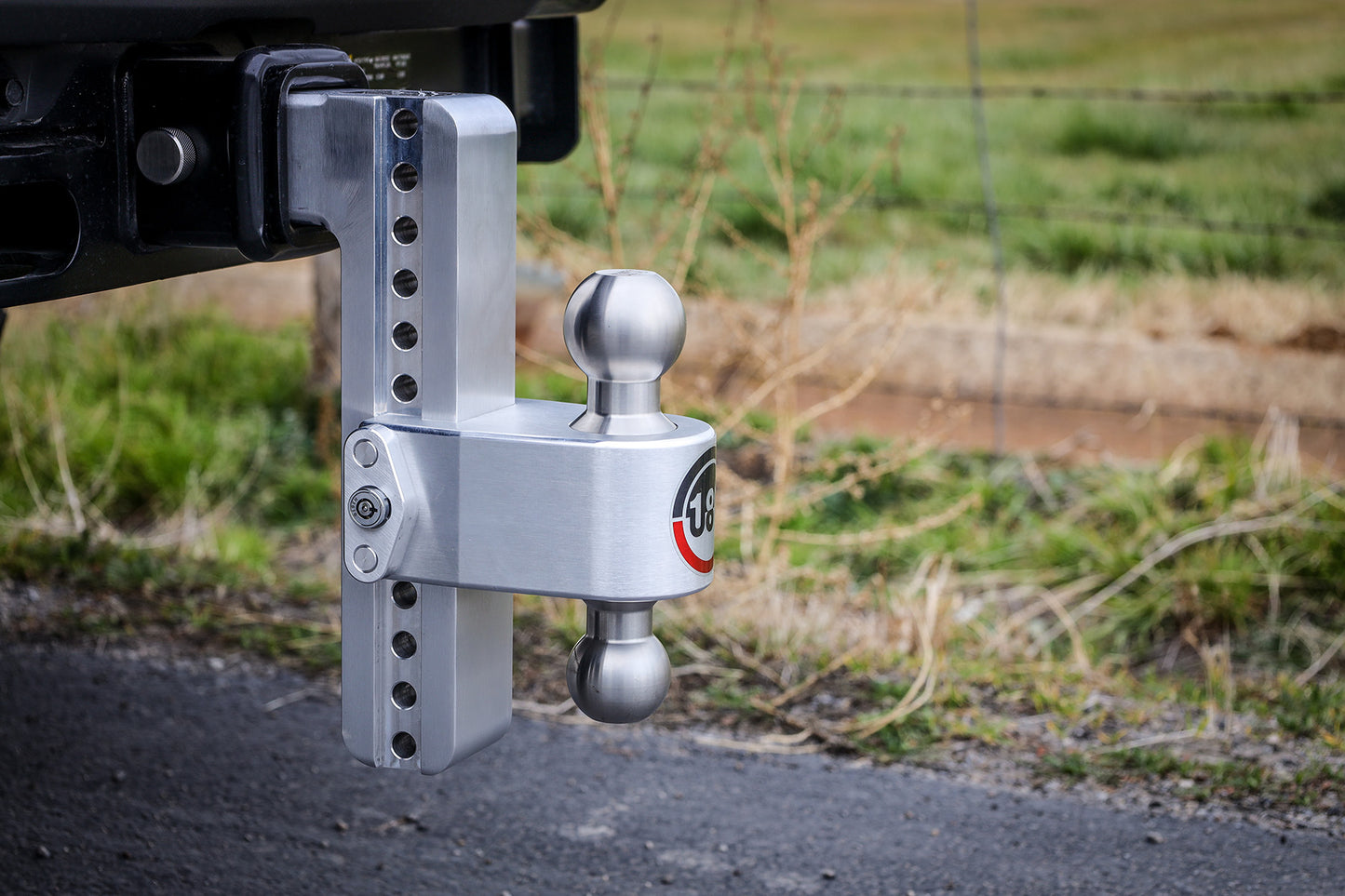 Weigh Safe - LTB10-2.5 - Trailer Hitch - 180 Hitch Stainless Steel Ball 10" Drop Hitch with 2.5" Shank - P/N: LTB10-2.5