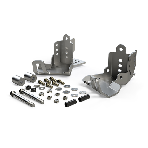 JK FALCON HD SHOCK SKID PLATE KIT REAR