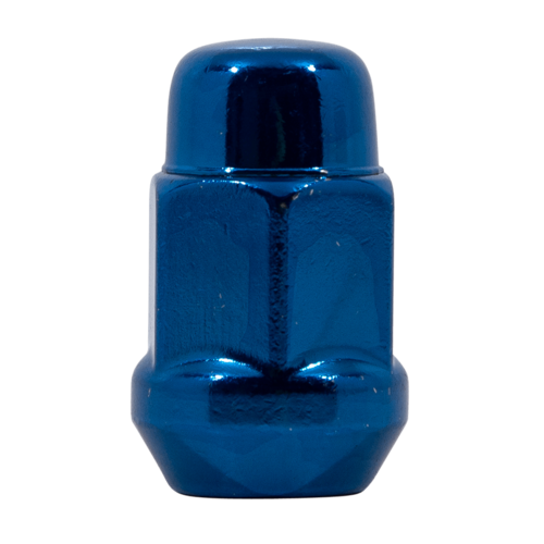 Gorilla Automotive 41128BL Blue Bulge Lug Nut, 3/4-Inch Hex, M12-1.25 Thread