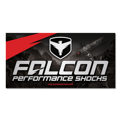 FALCON BANNER 3FT X 6FT