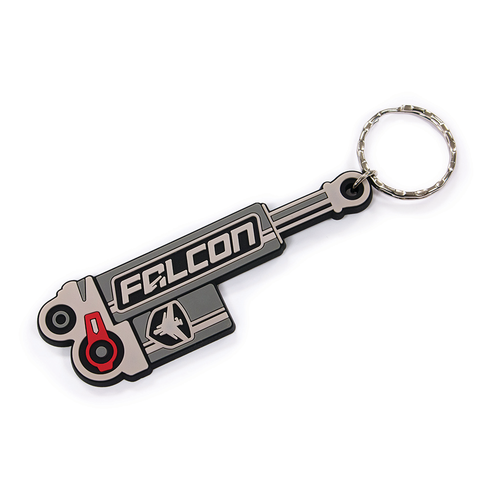 FALCON SHOCK LOGO KEYCHAIN 3.5