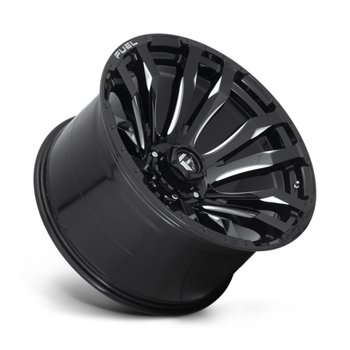 Fuel 1PC D673 Blitz 22x12 Wheel, 6x5.5 Bolt Pattern, Gloss Black Milled, -44 Offset