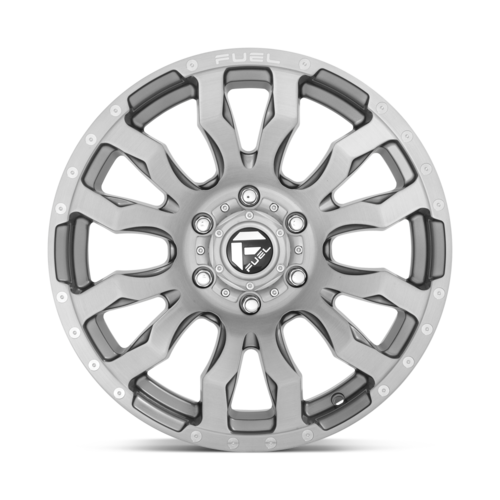 Fuel 1PC D693 Blitz 20x10 Wheel, 8x170 Bolt Pattern, -18 Offset, Platinum Finish