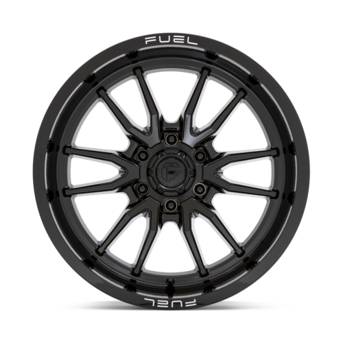 Fuel 1PC D760 Clash 17x9 Gloss Black Wheel, 6x120 Bolt Pattern, 1mm Offset