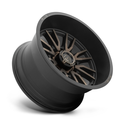 Fuel 1PC D762 Clash 22x12 8x6.5 Matte Black Double Dark Tint Wheel, -44mm Offset