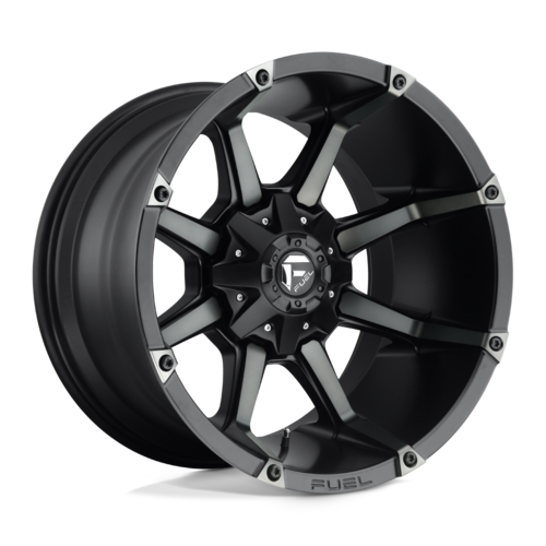 Fuel 1PC D556 Coupler 20x9 Wheel, 5x4.5/5x5 Bolt Pattern, Matte Black Double Dark Tint, +1 Offset