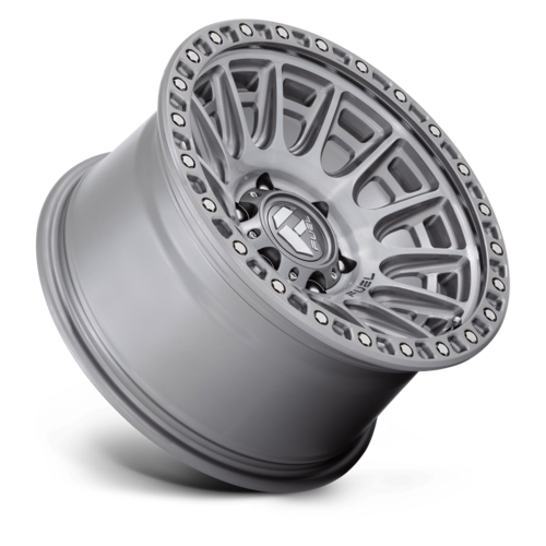 Fuel 1PC D833 CYCLE 17x9 Wheel, 5x5.0 Bolt Pattern, -12 Offset, Platinum Finish