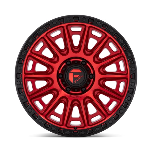 Fuel 1PC D834 Cycle 20x9 6x135 Candy Red Wheel with Black Ring