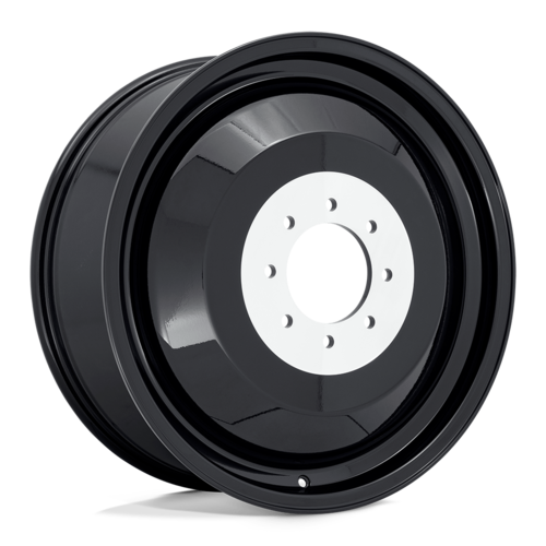 Fuel 1PC D500 Dually Inner 24-Inch Gloss Black Wheel, 10x225 Bolt Pattern, +118 Offset