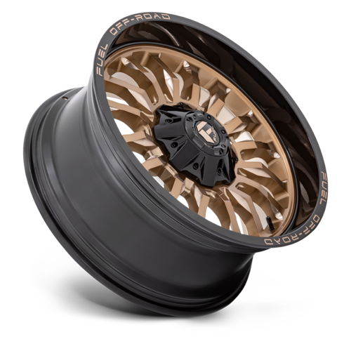 Fuel 1PC D797 ARC 20x9 Wheel, 8x6.5 Bolt Pattern, +1 Offset, Platinum Bronze with Black Lip