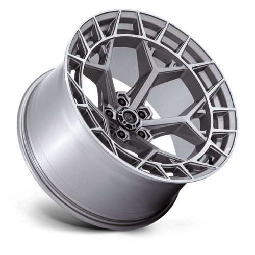 Fuel 1PC FC873 Charger Platinum 22x12 Wheel, 5x127 Bolt Pattern, -44 Offset
