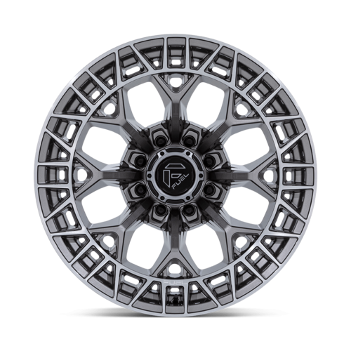 Fuel 1PC FC873 Charger Platinum 20x10 8x6.5 -18 Offset Wheel