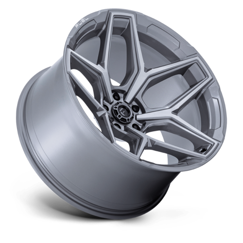 Fuel 1PC Flux 17x9 Wheel, 5x127 Bolt Pattern, -12 Offset, Platinum Finish