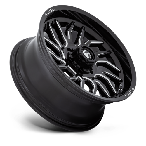 Fuel 1PC D807 Hurricane 20x9 Gloss Black Milled Wheel, 6x5.5, +1 Offset