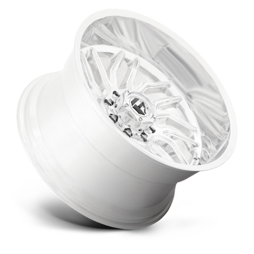 Fuel 1PC D809 Hurricane 20x9 Polished Milled Wheel, 5x127 Bolt Pattern, +20 Offset