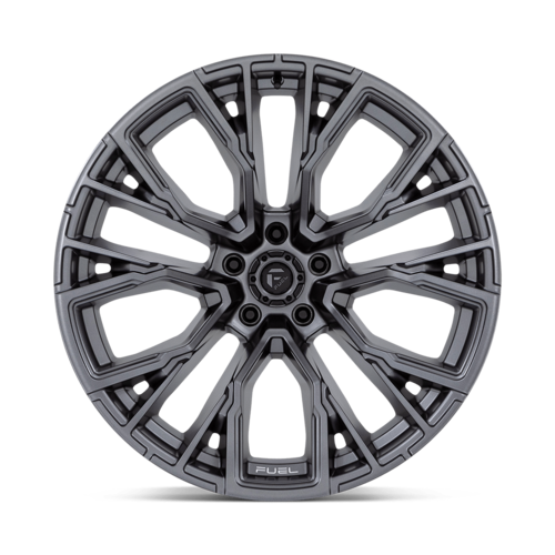 Fuel 1PC D848 Rebar 22x12 Wheel, 5x5.0 Bolt Pattern, Matte Gunmetal