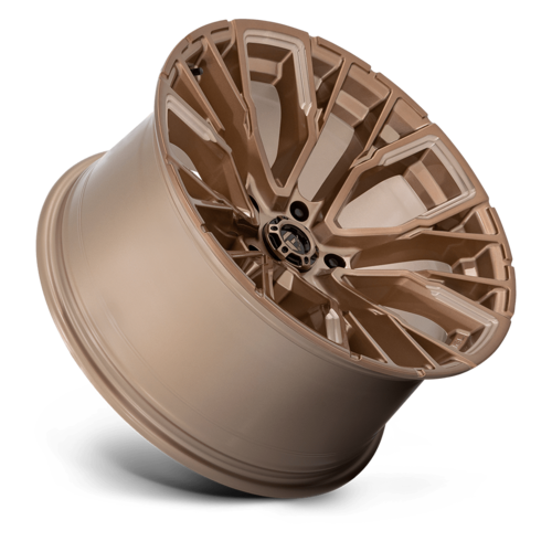 Fuel 1PC D850 Rebar 20x10 Wheel, 5x127 Bolt Pattern, -18 Offset, Platinum Bronze Milled