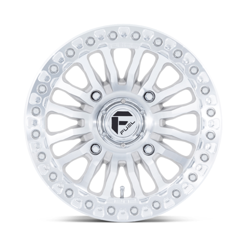 Fuel UTV FV125 Rincon Beadlock UTV Wheel, 15x7, 4x137, +10 Offset, Machined Finish