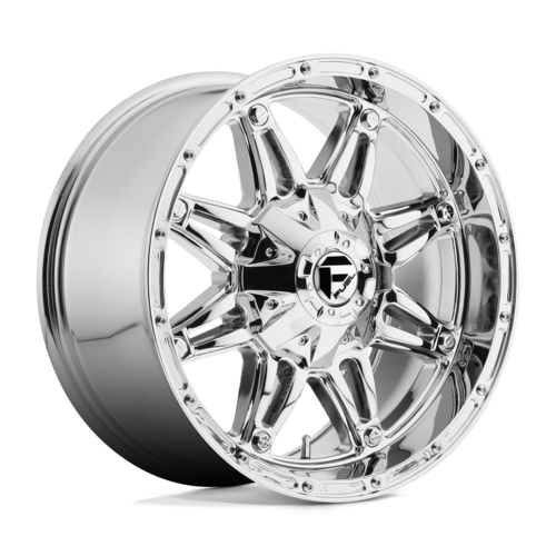 Fuel 1PC D530 Hostage 17-Inch Chrome Wheel, 8x6.5 Bolt Pattern, +1 Offset
