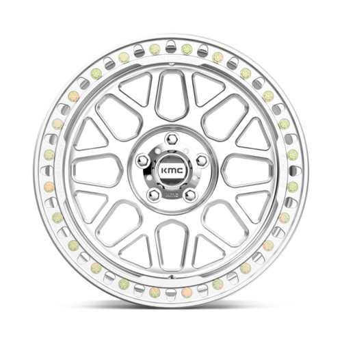 KMC KM235 Grenade Crawl Beadlock Machined Wheel 20x10, 5x5.0, -48 Offset