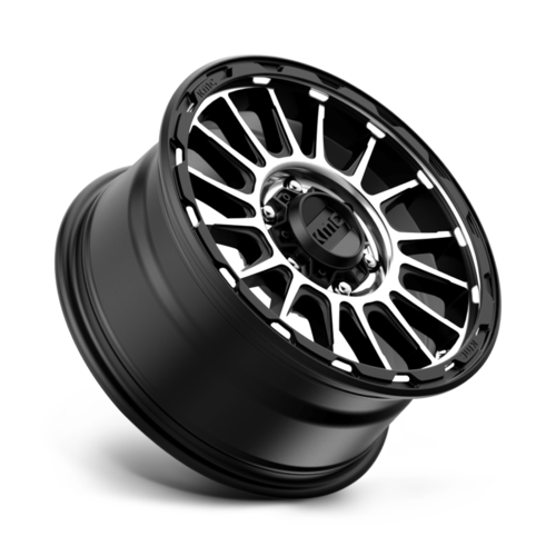 KM542 16X8 6X5.5 S-BLK MACH 00MM